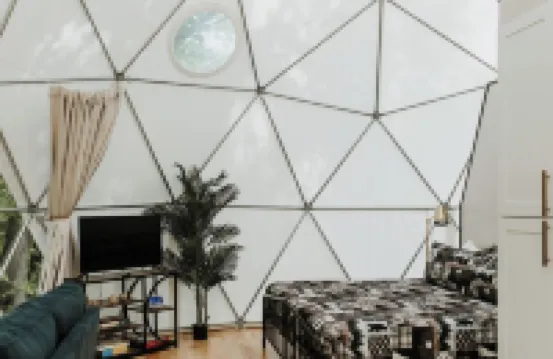Unique Glamping Dome Stay!