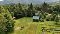 Glamp Richard on Adirondack Flower Farm