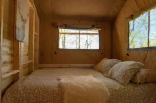 Rapids Luxury Canvas on Deer Lake