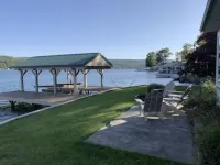 Private lakefront oasis close to wineries and Hammondsport