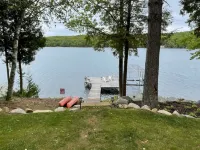 Cozy cottage on Lake Lucerne in Crandon, Wi. Home of the Crandon Brush Run !