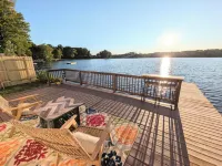 Lakefront Home with Sunsets, Dock, and Deck!  Dogs Stay Free!