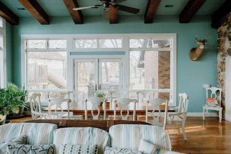 Huge Retreat with Heated Pool and Hot Tub by Briggs Woods Walking Trail and Golf