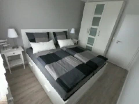 * NEW * Apartment with large balcony and dike view at the Perlebucht