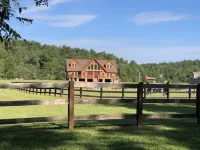 7 Person New Hot Tub  at Stunning Log Cabin 4 Bed 4 Full Bath  5 Min  to Tiec