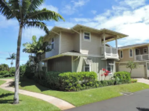 Pua Lanai Princeville Townhome, 3Br + Den, Central AC, Pool, 3 Lanais