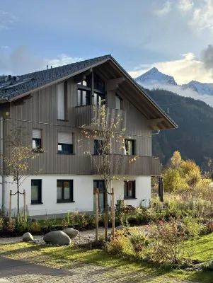 Vacation apartment Great garden apartment (new building), fantastic mountain view