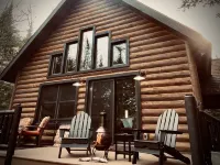Peaceful RIVER front cabin in the WOODS! Kayak, snowmobile, hike, relax!