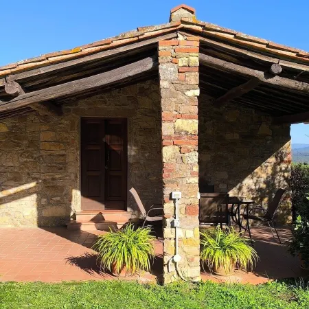 Farmhouse in Tuscany with Olive Grove Views