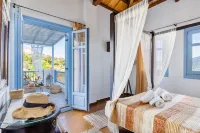 阿瓦頓別墅，有壯麗的海景和斯科佩洛斯鎮