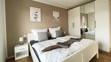 Modernes Apartment über Den Dächern Von Osnabrück Отели в г. Оснабрюк