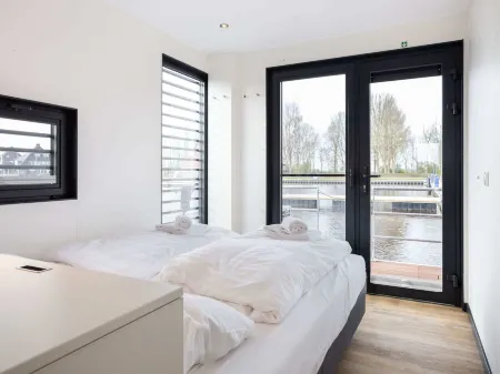 Unique Houseboat on and Around the Sneekermeer