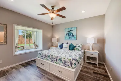 Communal Pools and Beach Walk Access - Charming Island Retreat