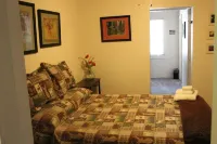 Historic Lodge across  the  street from the Umpqua River