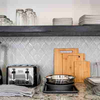 3BR Group Haven + Private Patio Walk to French Quarter | The Mayfair Dining/Meeting Rooms