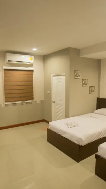 ห้องเตียงแฝด พร้อมระเบียง