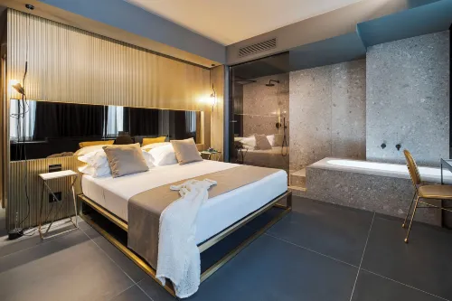 Catania Smart Hotel - バスタブ