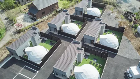 Mt FUJI RESORT GLAMPING Yamanakako Отели рядом с достопримечательностью «Panoramic Viewing Platform»