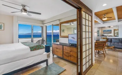 3Br/2BA Oceanfront - Nohonani 403 - Stunning Views from Every Room! Pool & Beach