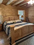 Spectacular Log Home...12 Acres on Private Cove, Lakefront