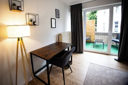 Me Living: Apartment - 10m balcony - city center Отели в г. Бад-Пирмонт