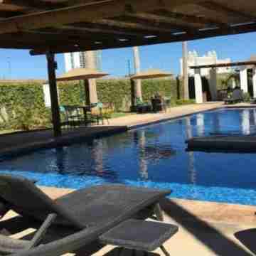 Departamento Frente al Mar. 5min Caminando a la Playa Fitness & Recreational Facilities