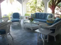 Beautiful beachfront getaway.  Recently updated...air conditioning, through out