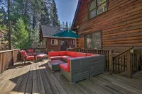 5 Mi to Hiking: Custom Cabin w/ Deck in Arnold! - 3-Star