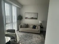 COZY 2 BEDROOMS PLUS ONE FULL BATH IN THE NEW DOWNTOWN VAUGHAN, MINS FROM SUBWAY