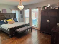 Charming 2-bedroom house with a full remodel in beautiful Denison with WiFi, AC