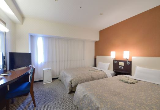 다카오카 만텐 호텔 로비 무료 음료 서비스