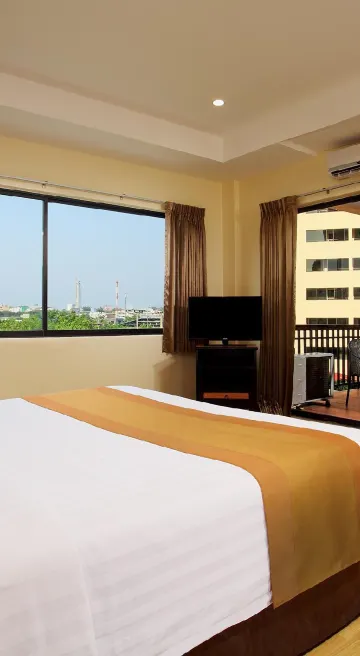 ห้องสวีท 2 ห้องนอน พร้อมห้องครัว