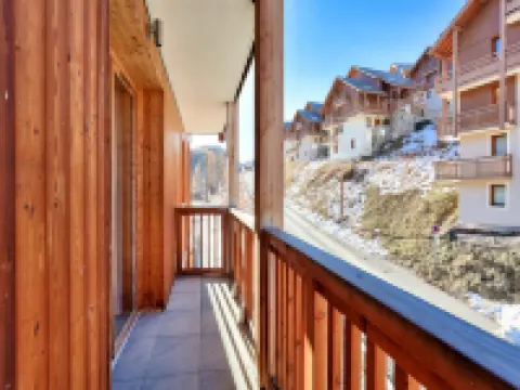 Apartment in Vars with Mountain Views & Pool