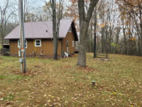 Little house in the woods but only 5 minutes from town! Hotels in Flambeau