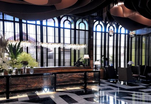 윈덤 가든 스위트 이포 ICC 객실 전경