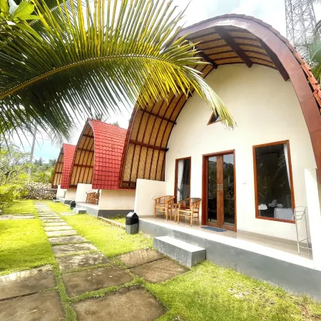 The Lebah Kelingking Villa Отели рядом с достопримечательностью «Пляж Келингкинг»