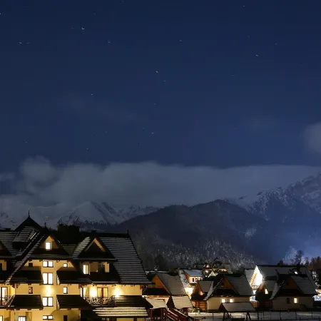 Grand Podhale Resort&Spa Zakopane - Jacuzzi z możliwością Rezerwacji na wyłączność - Widok na Tatry