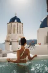 Santo Blue Horizon Blue Domes View - شاطئ