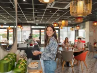 ibis Orange Centre Echangeur A7 A9 - petit déjeuner