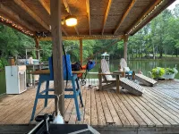Cozy Lake Wedowee Home with Private Dock, 2 slips and 100 ft of lake frontage - 4-Star