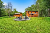 Luxury 3Br Authentic Log Cabin Retreat w/Hot Tub-Near Wineries, Gotl & Spire - 4-Star