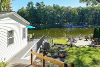 Dock + Year-round Fishing! Lakefront Michigan Home - 3-Star