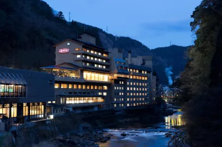 Tsuetate Onsen Hotel Hizenya Отели в г. посёлок Огуни