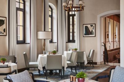 レストラン フォーシーズンズ ホテル イスタンブール アット スルタンアフメットの写真