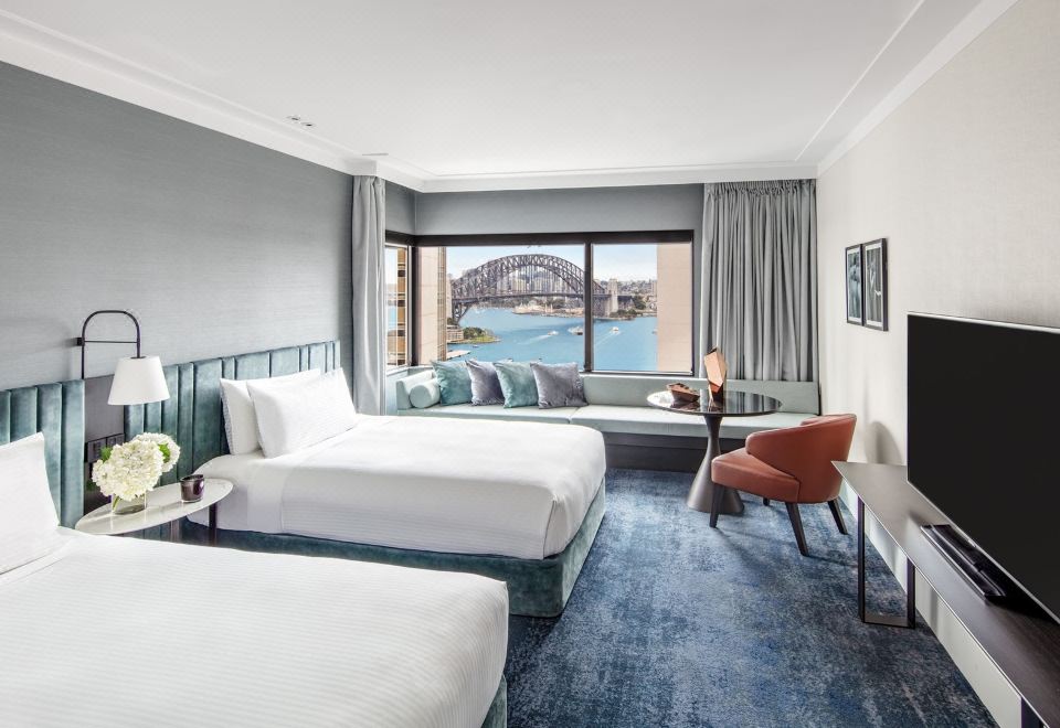 인터컨티넨탈 시드니의 로비 공간