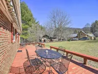 Quaint Creekside Home w/ Spacious Deck & Yard Hotels in Smyth County