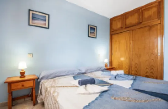 Apartment Near the Beach with a Huge Terrace Patio, Wifi and Parking