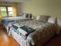 Giggles on Torch Lake - cozy lakefront cabin w/BRAND NEW furniture and hot tub