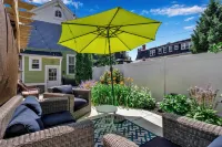 Luxury 3BR, 2 Full + 2 Half Baths / Walk to Elmwood / Garage / EV Charger / AC