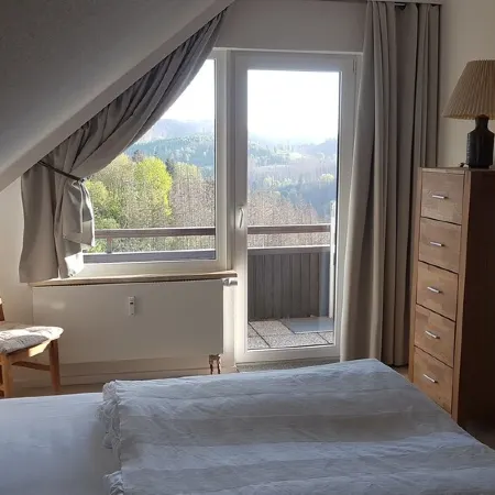 Large vacation apartment with 180-degree views of the mountains